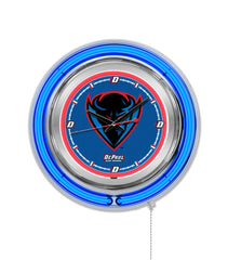 DePaul University Blue Demons Officially Licensed Logo 15" Neon Clock