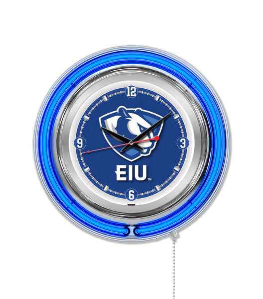 15" Eastern Illinois Panthers Neon Clock