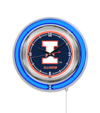 15" College NCAA Neon Clocks (Alabama - Pitt)