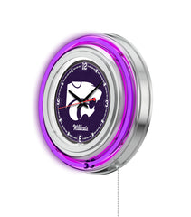 15" Kansas State Wildcats Neon Clock