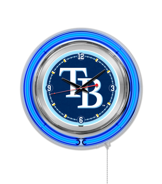 15" Tampa Bay Rays Neon Clock