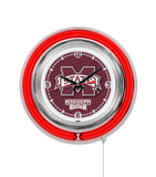 15" College NCAA Neon Clocks (Alabama - Pitt)