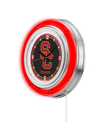 15" University of Southern California Trojans Neon Clock
