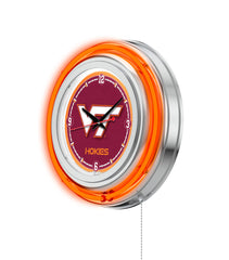 15" Virginia Tech Hookies Neon Clock