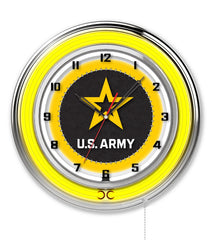 19" United States Army Neon Clock