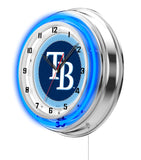 19" Tampa Bay Rays Neon Clock