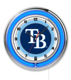 19" Tampa Bay Rays Neon Clock