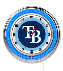 19" Tampa Bay Rays Neon Clock
