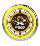 19" NCAA Neon Clocks (Alabama - Pitt)