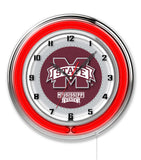 19" NCAA Neon Clocks (Alabama - Pitt)
