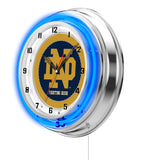 19" Notre Dame Fighting Irish ND Script Neon Clock
