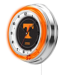 19" Tennessee Volunteers Neon Clock
