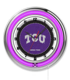 19" NCAA Neon Clocks (Purdue - Xavier)