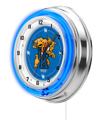 19" University of Kentucky Wildcats Neon Clock