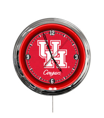 University of Houston 16" Multi Color LED Wall Clock
