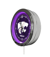 Kansas State University 16" Multi Color LED Wall Clock