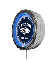 University of Nevada 16" Multi Color LED Wall Clock