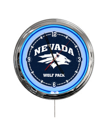 University of Nevada 16" Multi Color LED Wall Clock