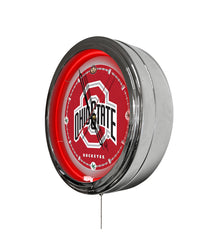 Ohio State University 16" Multi Color LED Wall Clock
