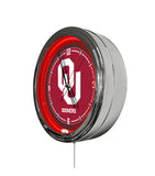 Oklahoma University 16" Multi Color LED Wall Clock