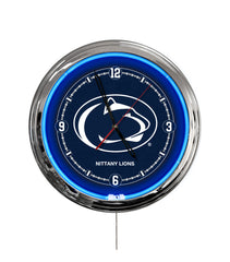 Pennsylvania State University 16" Multi Color LED Wall Clock
