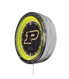 Purdue 16" Multi Color LED Wall Clock