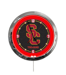 University of Southern California 16" Multi Color LED Wall Clock