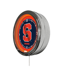 Syracuse University 16" Multi Color LED Wall Clock