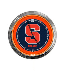 Syracuse University 16" Multi Color LED Wall Clock