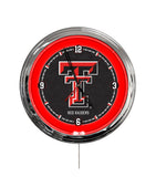 Texas Tech University 16" Multi Color LED Wall Clock