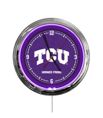 Texas Christian University 16" Multi Color LED Wall Clock