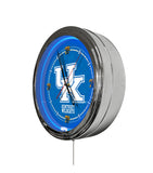 University of Kentucky (UK) 16" Multi Color LED Wall Clock