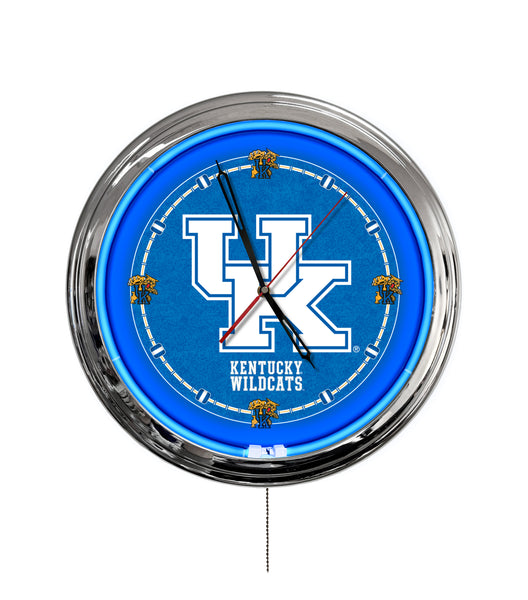 University of Kentucky (UK) 16" Multi Color LED Wall Clock