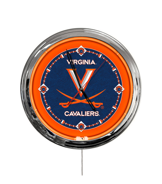 University of Virginia 16" Multi Color LED Wall Clock