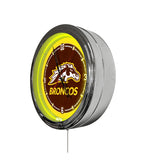 Western Michigan University 16" Multi Color LED Wall Clock