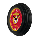 United States Marine Corps (Red/Yellow) 15" Traditional Wall Clock