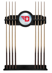 University of Dayton Cue Rack with Black Finish