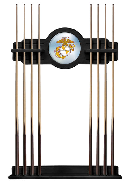 Traditional Yellow US Marine Corps Cue Rack