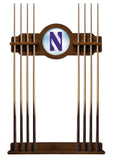 Northwestern Cue Rack