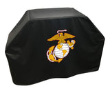 Traditional Red and Yellow United States Marine Corps Grill Cover