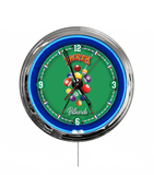 United States Marine Corps 16" Multi Color LED Wall Clock