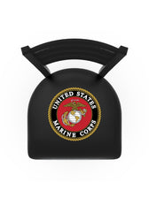 United States Military Marines Stationary Bar Stool | US Marines Stationary Bar Stool or Counter Stool