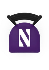Northwestern University Wildcats Stationary Bar Stool | Northwestern Wildcats Stationary Bar Stool