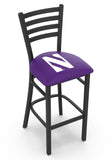Northwestern University Wildcats Stationary Bar Stool | Northwestern Wildcats Stationary Bar Stool