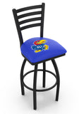 Kansas Jayhawks L014 Bar Stool | NCAA KU Jayhawks Bar Stool