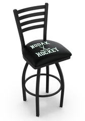 North Dakota Nodak Hockey L014 Bar Stool | 25", 30", 36" Seat Height UND Nodak Hockey Logo Barstool