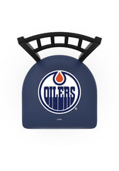 Edmonton Oilers L018 Bar Stool | NHL Edmonton Oilers Team Logo Bar Stool
