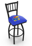 University of Kansas L018 Bar Stool | NCAA University of Kansas Bar Stool