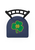 Notre Dame (Shamrock) L018 Bar Stool | NCAA Notre Dame (Shamrock) Bar Stool