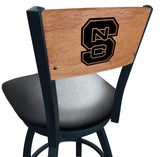 NC State Wolfpack L038 Laser Engraved Bar Stool by Holland Bar Stool